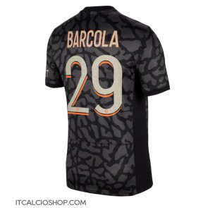 Paris Saint-Germain Bradley Barcola #29 Terza Maglia 2023-24 Manica Corta